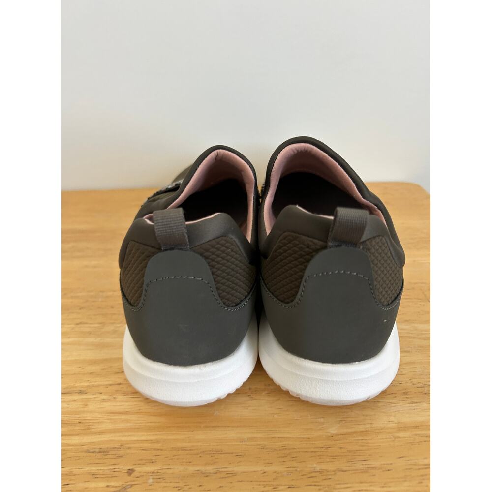 Clarks Nova Way Slip-On Sneakers Dark Olive Size 12 - Picture 5 of 9